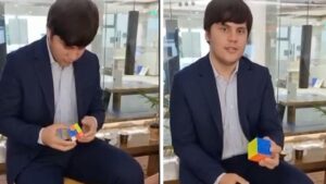 Joven que murió en el submarino deseaba romper el record del cubo Rubik  