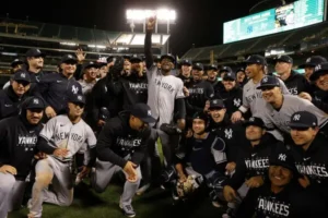 Domingo Germán dedica su juego perfecto con los Yankees de Nueva York