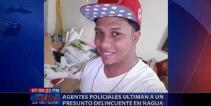 Nagua: agentes policiales ultiman a presunto delincuente