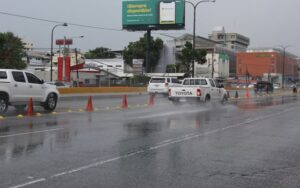 Aguaceros por vaguada en diferentes puntos del país.
