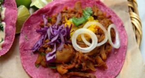 Tacos y tortillas de Barbie en México