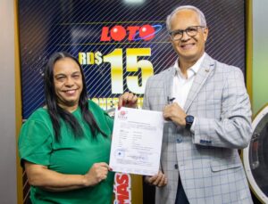 Vendedora de paca se gana RD$ 15 millones en Leidsa