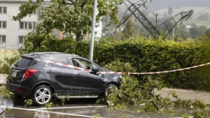 Un muerto y varios heridos por un temporal en el norte de Suiza