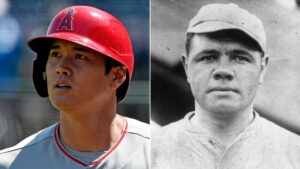 Shohei Ohtani iguala las impresionantes marcas de Babe Ruth en sus primeros 674 juegos en Grandes Ligas