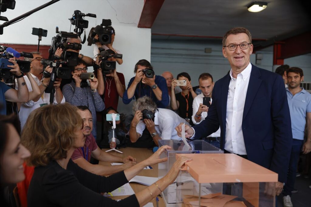Los cuatro que optan al poder en las elecciones en España