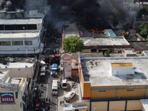 Sistema 911 envió 20 unidades de rescate a explosión en San Cristóbal