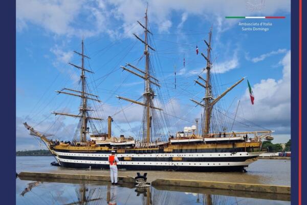 En este horario puedes visitar el buque escuela Amerigo Vespucci