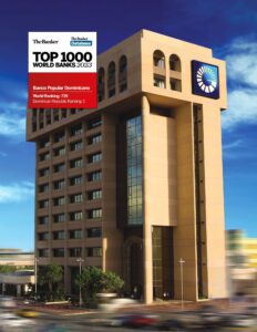 Banco Popular logra puesto en el Top de los mejores bancos a nivel mundial