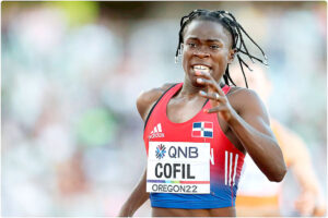 Producción natural de testosterona saca a Fiordaliza Cofil del Mundial de Atletismo 