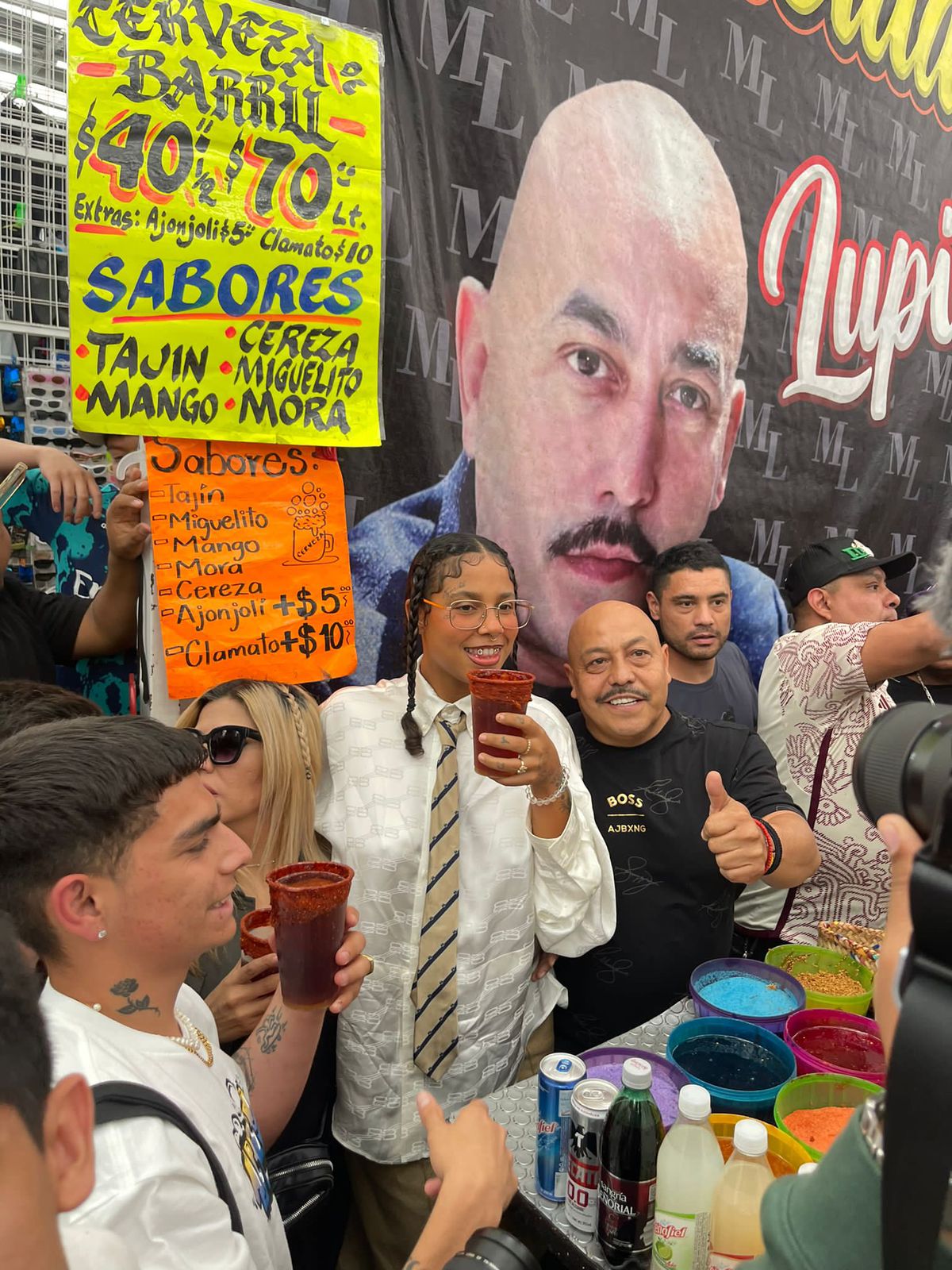 Tokischa visita “Tepito”,“la 42 de Ciudad México”
