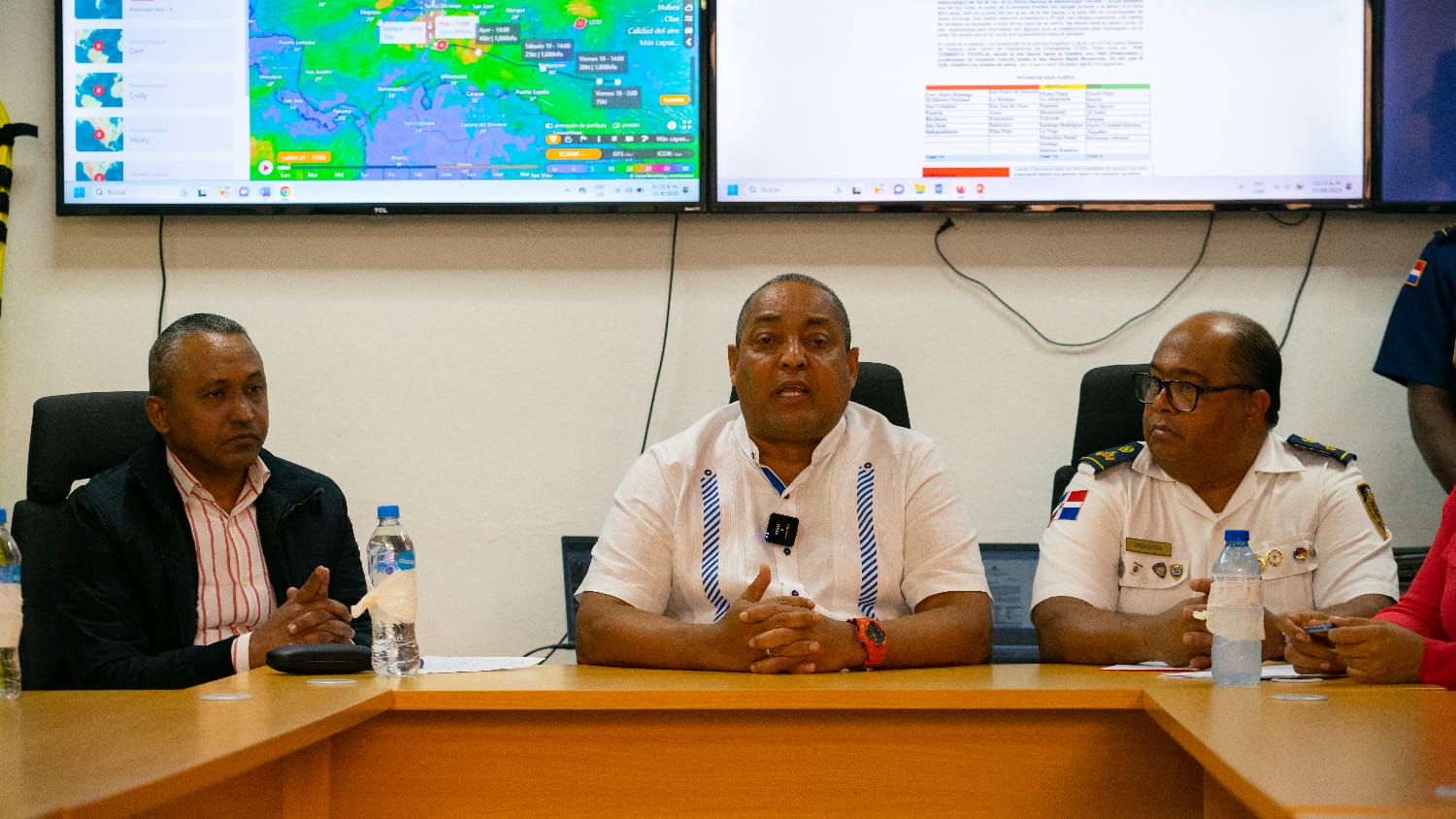 Alcaldia SDO activa comité de emergencia ante paso de la tormenta Franklin