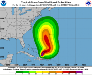 El país recupera normalidad tras paso de la tormenta Franklin