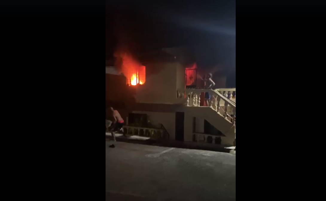 Mujer incendia casa alquilada luego que EDEESTE le cortó la luz