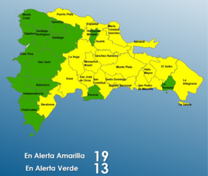 COE reporta dos muertes y un desaparecido por tormenta Franklin; bajan niveles de alerta