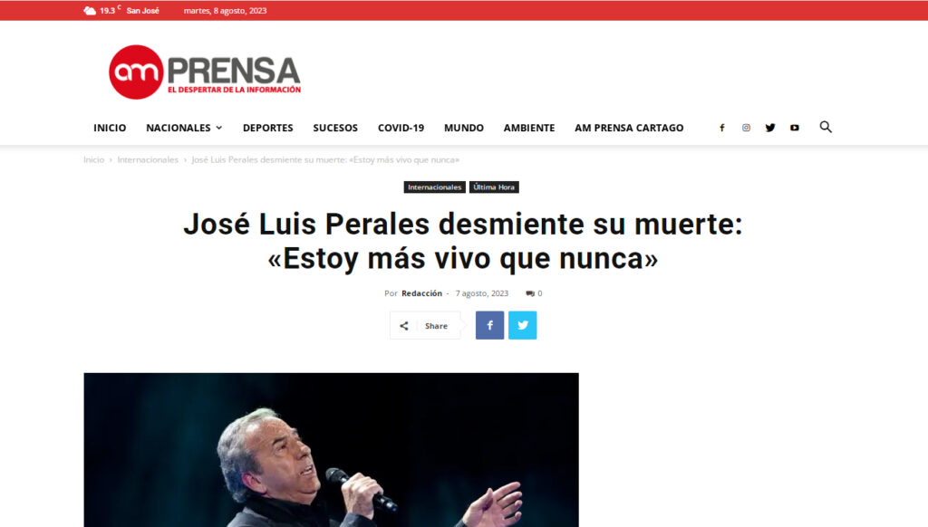 José Luis Perales pregunta: ¿a qué dedican el tiempo libre?