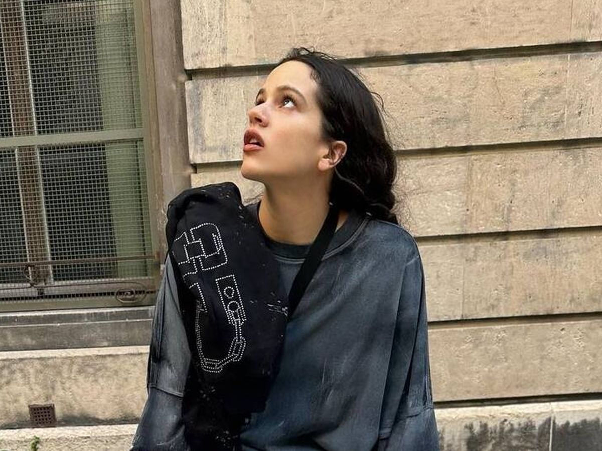 Rosalía luce "despechá" tras su ruptura con Rauw Alejandro