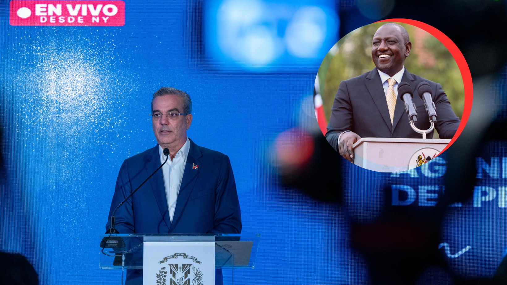 Abinader se reunirá con presidente de Kenia para tratar despliegue de una fuerza en Haití