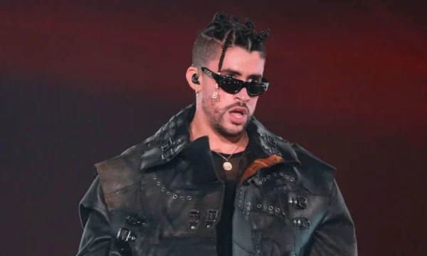 Bad Bunny en una de sus presentaciones.