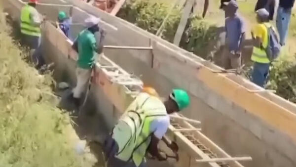 Construcción canal continúa su curso 