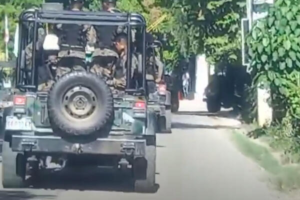 Amplio dispositivo militar llega al parque industrial de Codevi en Dajabón