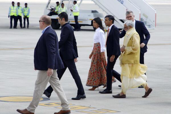 Comienzan a llegar los líderes del G20 a Nueva Delhi para una cumbre de dos días