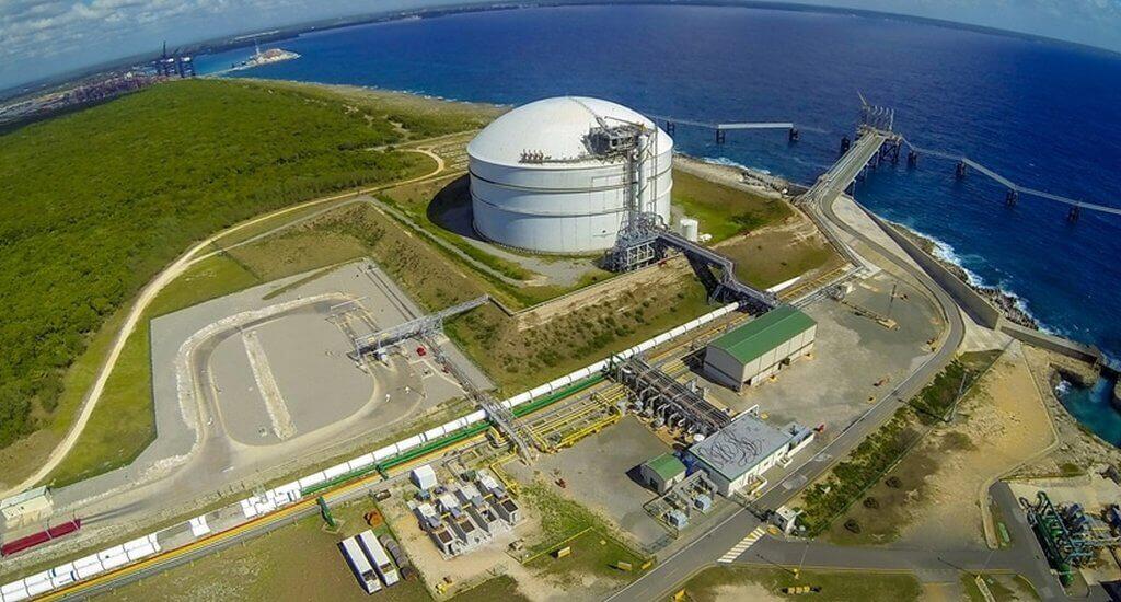 Complejo energético AES Andrés en municipio de Boca Chica, Santo Domingo.
Foto: fuente externa