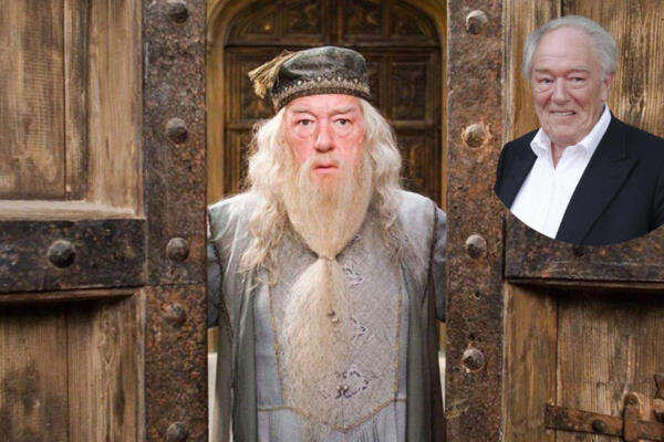 Michael Gambon, actor de Dumbledore en Harry Potter.