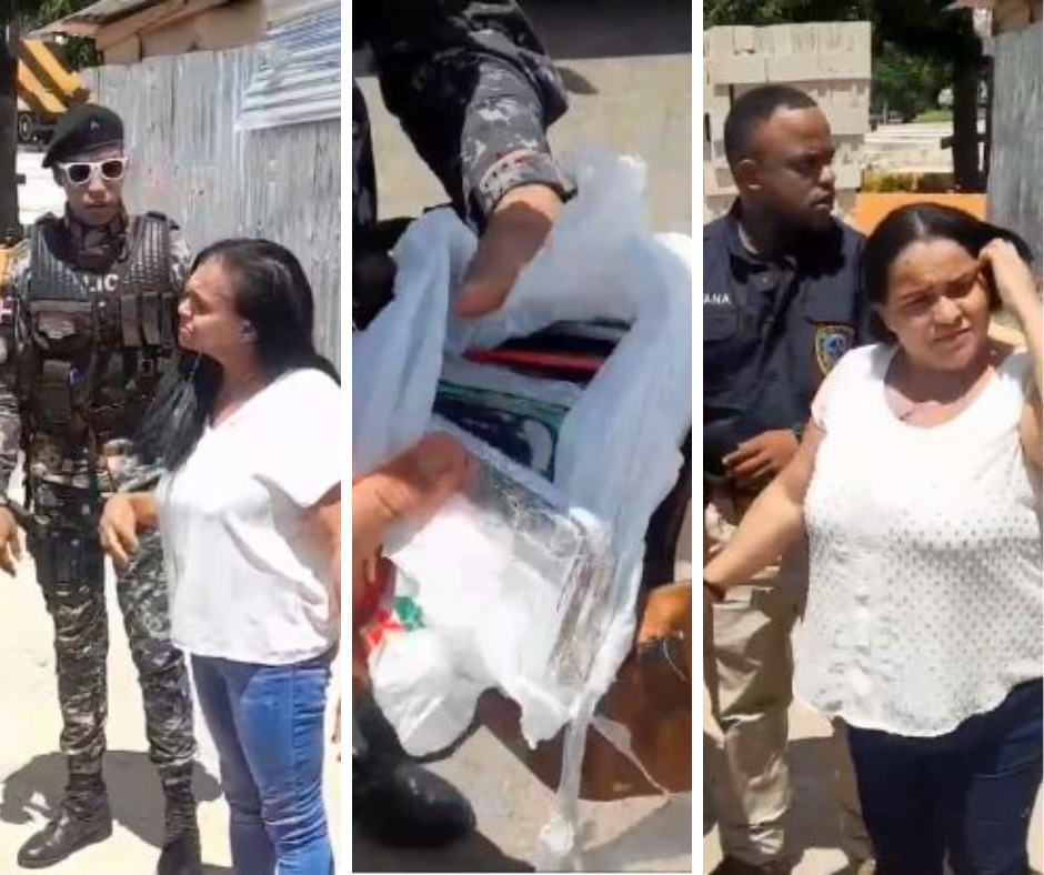 Sorprenden a dos mujeres atracando en acto político en La Romana