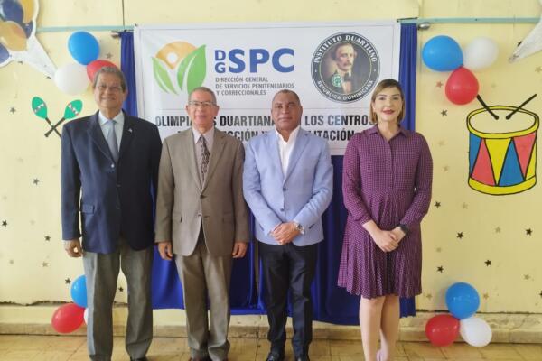 Realizan primera Olimpiada Duartiana para privados de libertad.