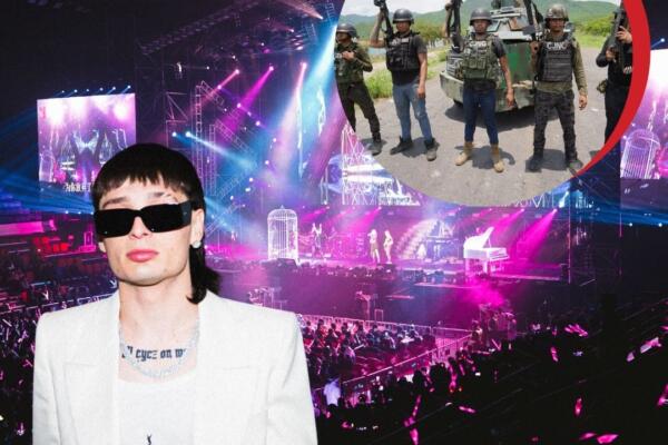 Peso Pluma cancela concierto por amenazas de muerte, entérate que decían las advertencias