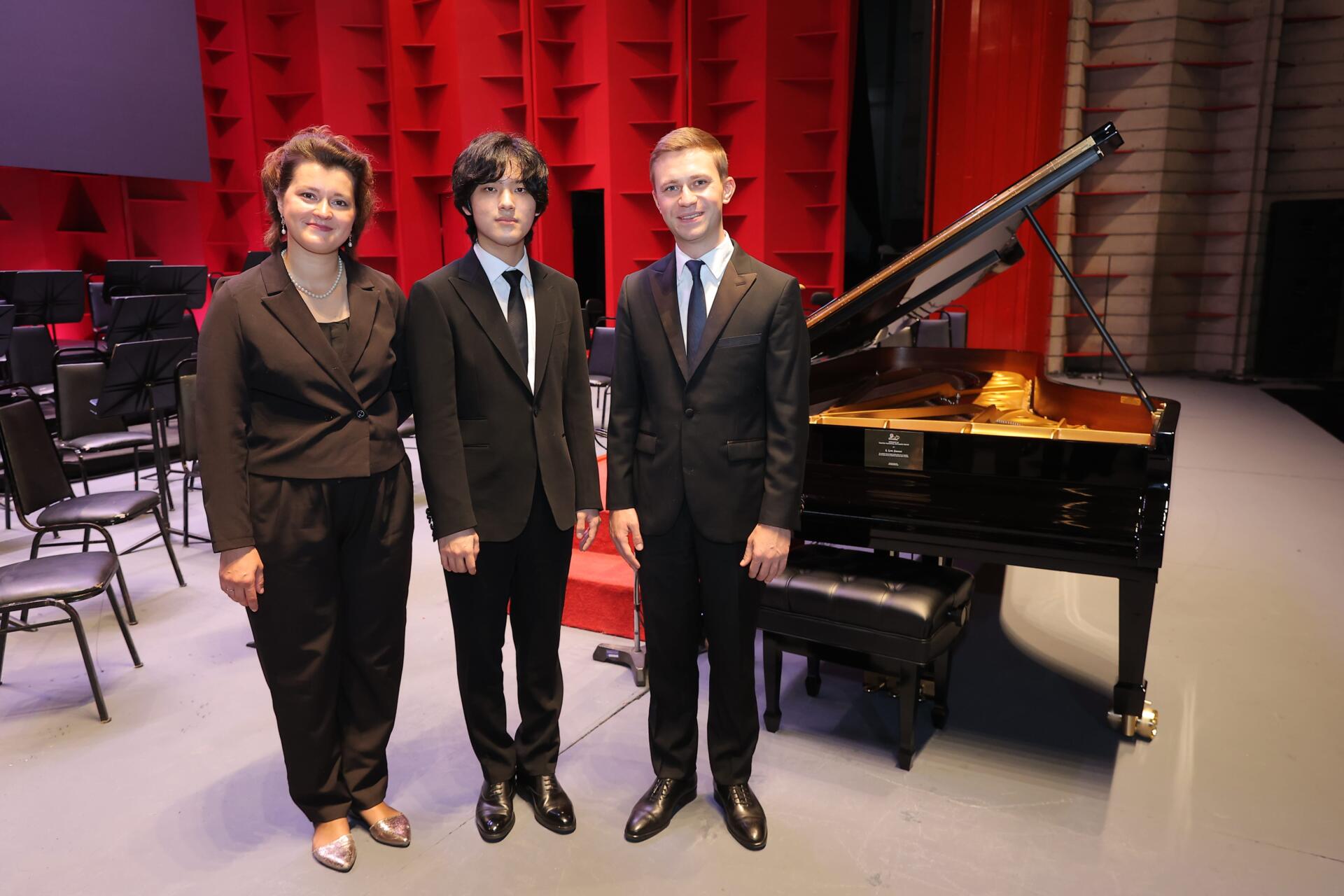 La presentación de los ganadores del Van Cliburn estuvo precedida de una charla del concurso