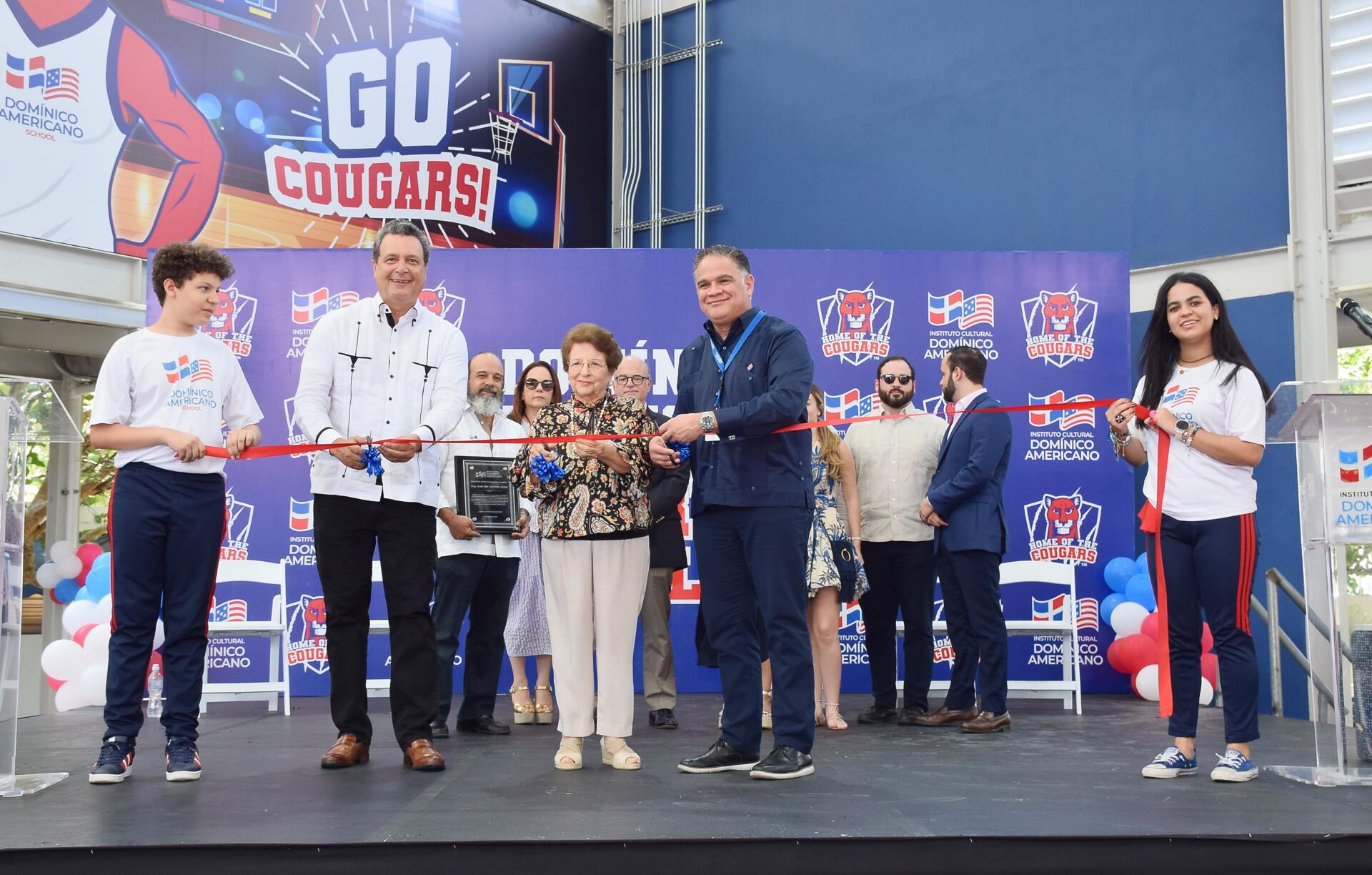 El Instituto Cultural Domínico Americano inaugura un moderno complejo deportivo y recreativo