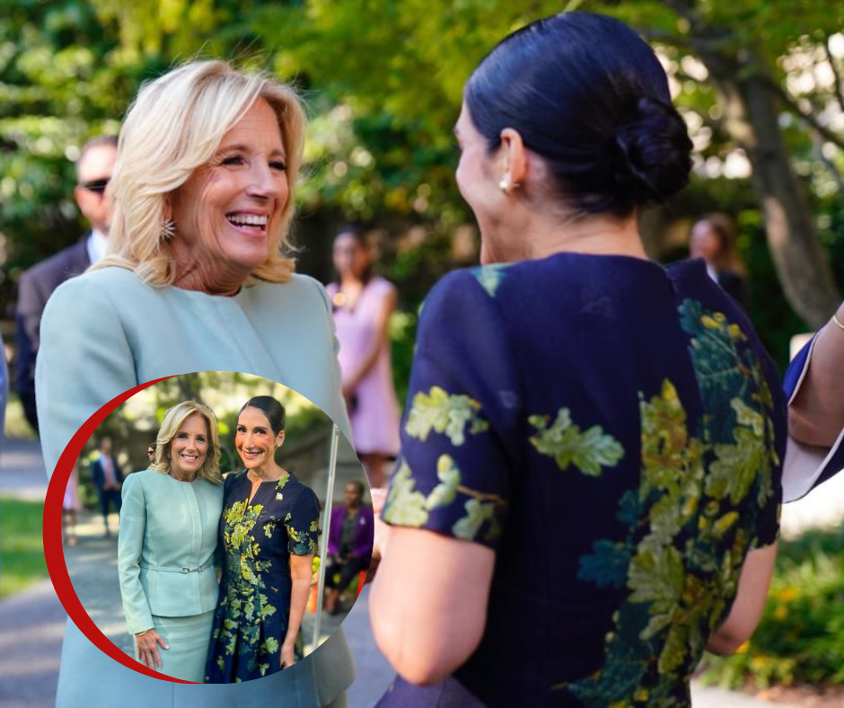 Raquel Arbaje se reúne con Jill Biden durante Asamblea ONU; mira de qué hablaron