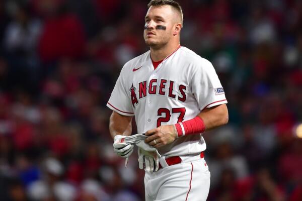 Mike Trout: “Ha sido duro para mí”, al hablar de las lesiones en 2023