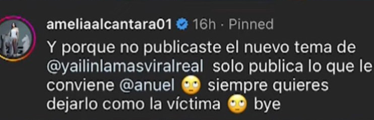 Molusco a Amelia Alcántara: "Tú no eres nadie ni en tu país"