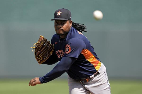 Framber Valdez está llamado a liderar desde la lomita en los playoffs 2023