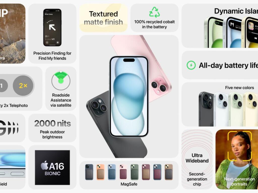 Apple lanzó su iPhone 15, el más caro hasta el momento