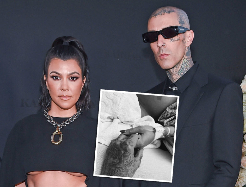 Bebé de Kourtney Kardashian casi a punto de morir en gestación