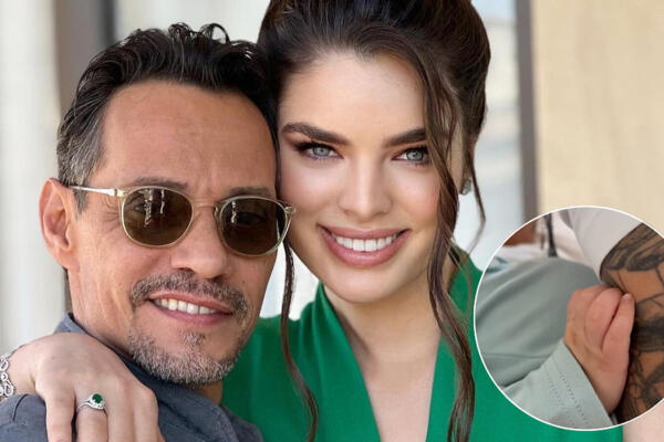 Los rumores sobre el nombre del bebé de Marc Anthony y Nadia Ferreira se confirman