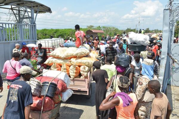 Comerciantes en Dajabón estiman pérdida de RD$100 millones por cada día sin mercado binacional