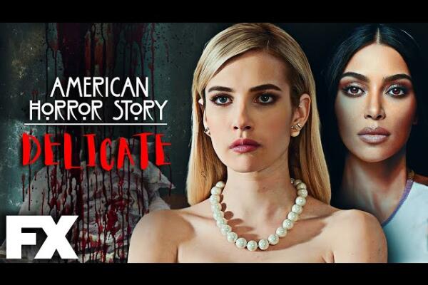 Mira que tal le fue a Kim Kardashian en el estreno de American Horror Story