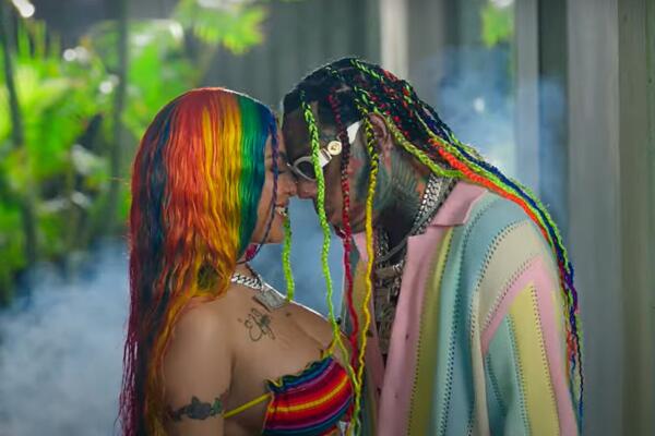Yailin y Tekashi/ Fuente externa 