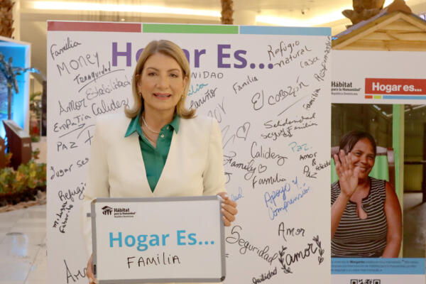 Cesarina Fabián, directora nacional de Hábitat para la Humanidad República Dominicana.