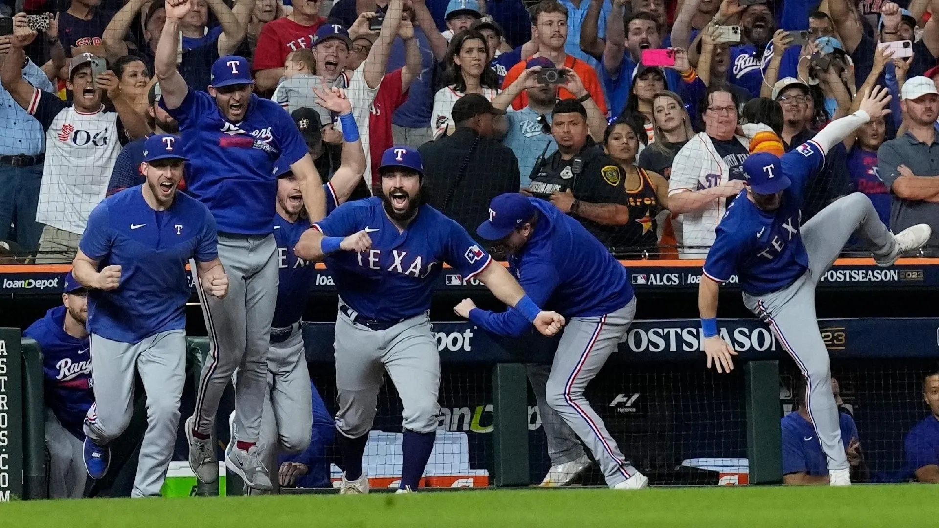 Los Texas Rangers se apoderarán de su primera Serie Mundial en cinco juegos