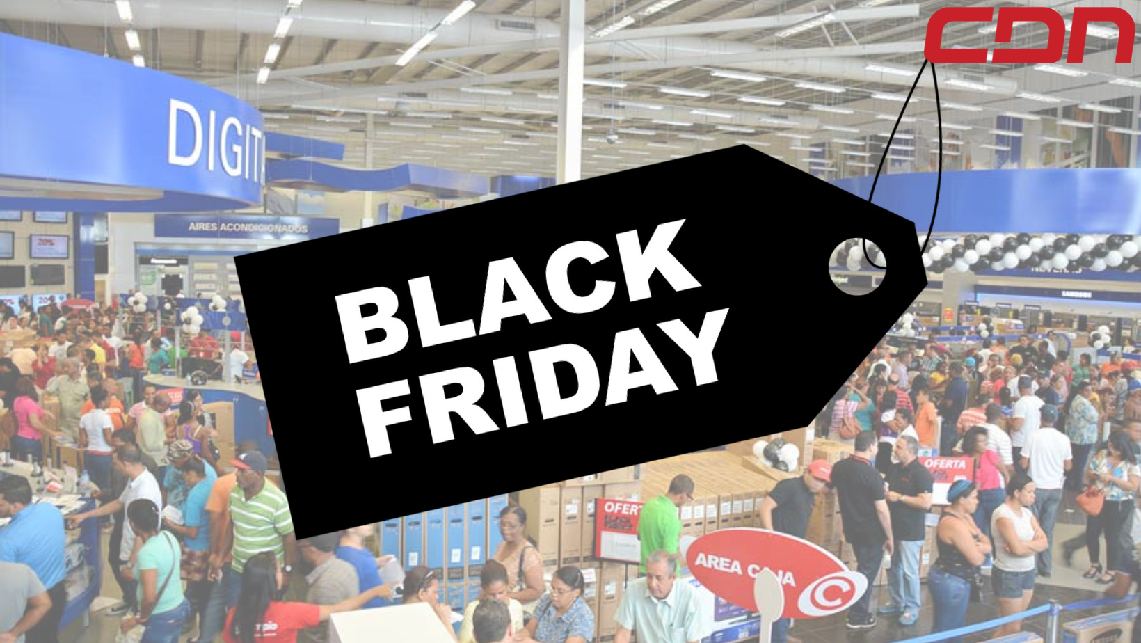 Mayoría de ciudadanos aprovecharon la mañana para comprar en el “Black Friday”
