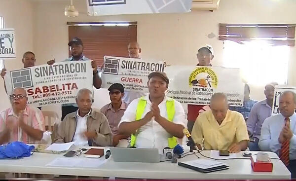 Trabajadores de la construcción piden cumplimiento Ley 80-20; siguen contratando mano de obra haitiana