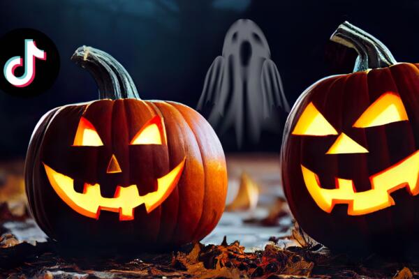 TikTok te permite bailar con un fantasma en Halloween