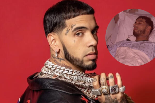 Anuel AA hospitalizado y operado de emergencia.