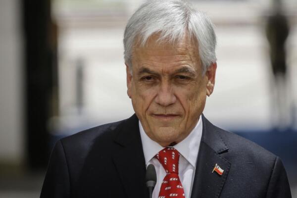 El expresidente de Chile, Sebastián Piñeira