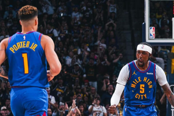 Los Nuggets empiezan su defensa del anillo derrotando a Lakers